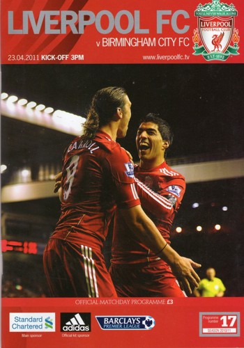 Match programme